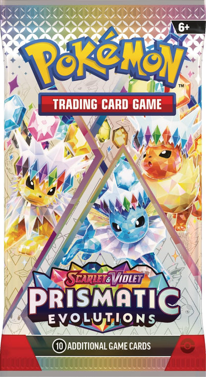 Pokemon TCG: Scarlet &amp; Violet - Prismatic Evolutions Booster Bundle, 1 Set
