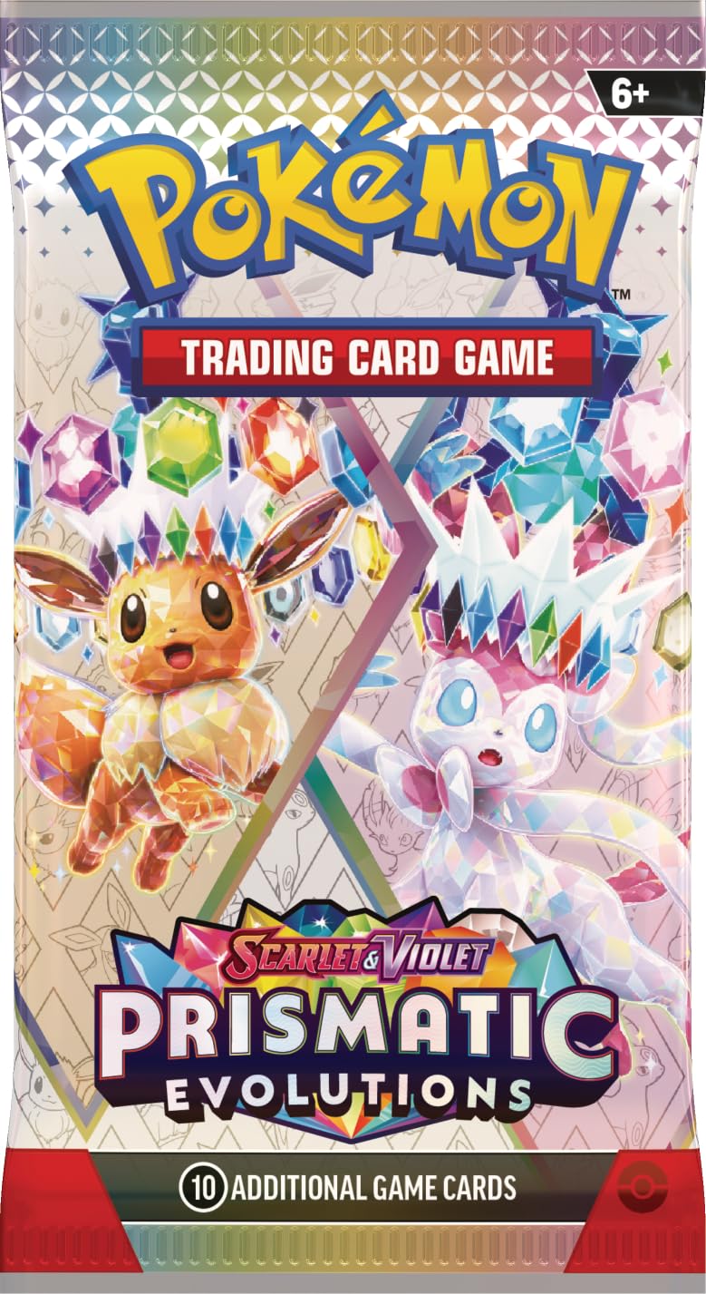 Pokemon TCG: Scarlet &amp; Violet - Prismatic Evolutions Booster Bundle, 1 Set