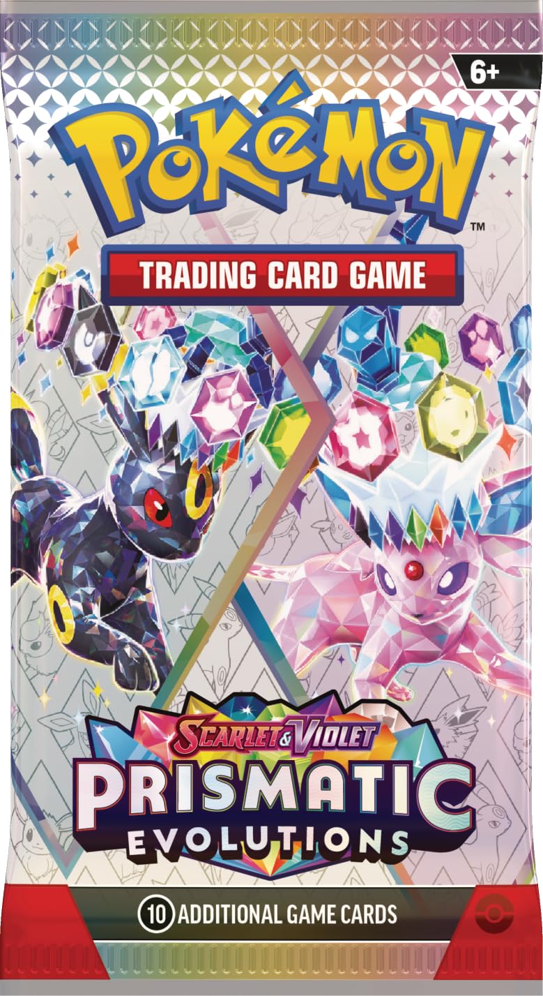 Pokemon TCG: Scarlet &amp; Violet - Prismatic Evolutions Booster Bundle, 1 Set