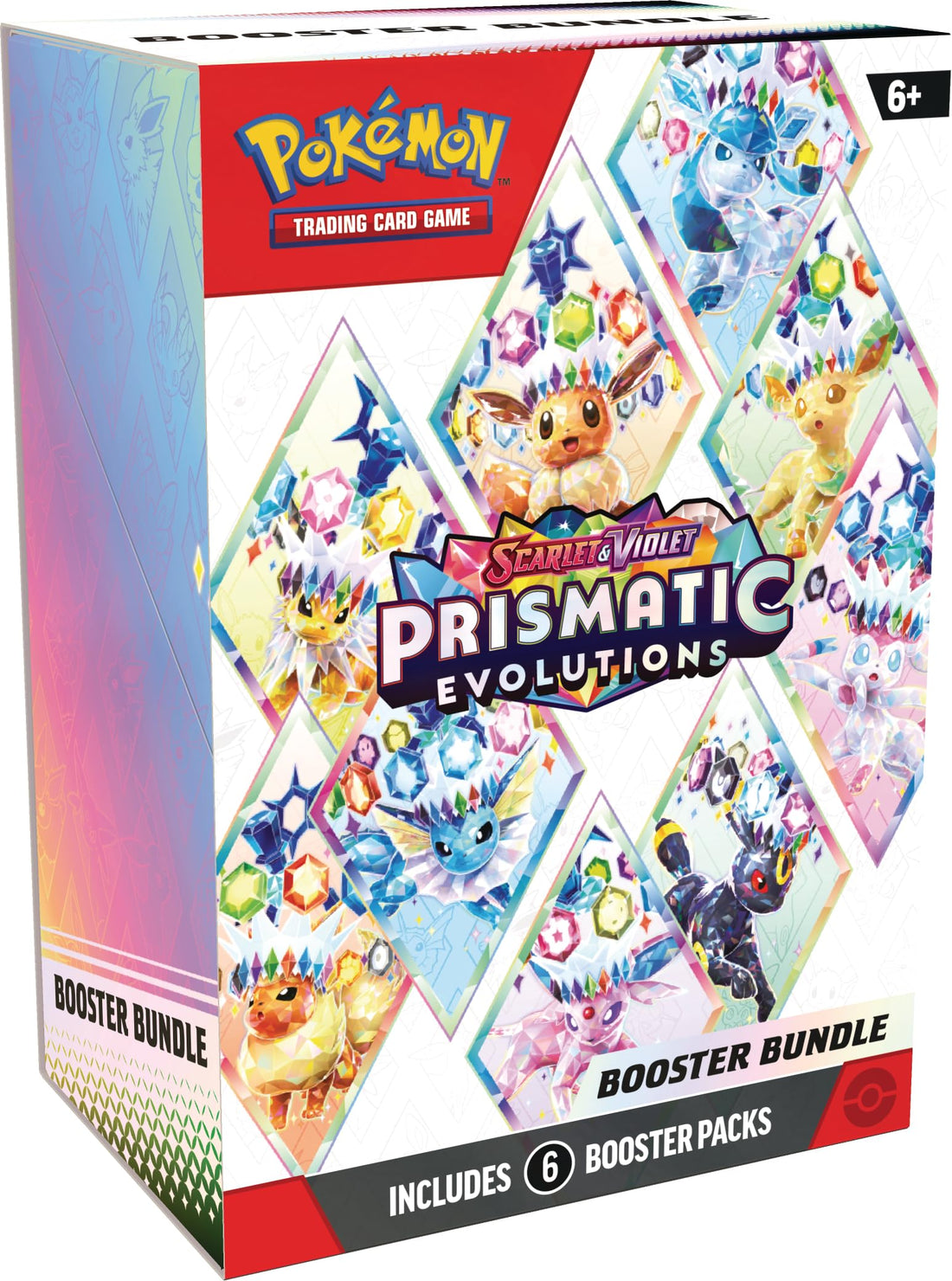 Pokemon TCG: Scarlet &amp; Violet - Prismatic Evolutions Booster Bundle, 1 Set