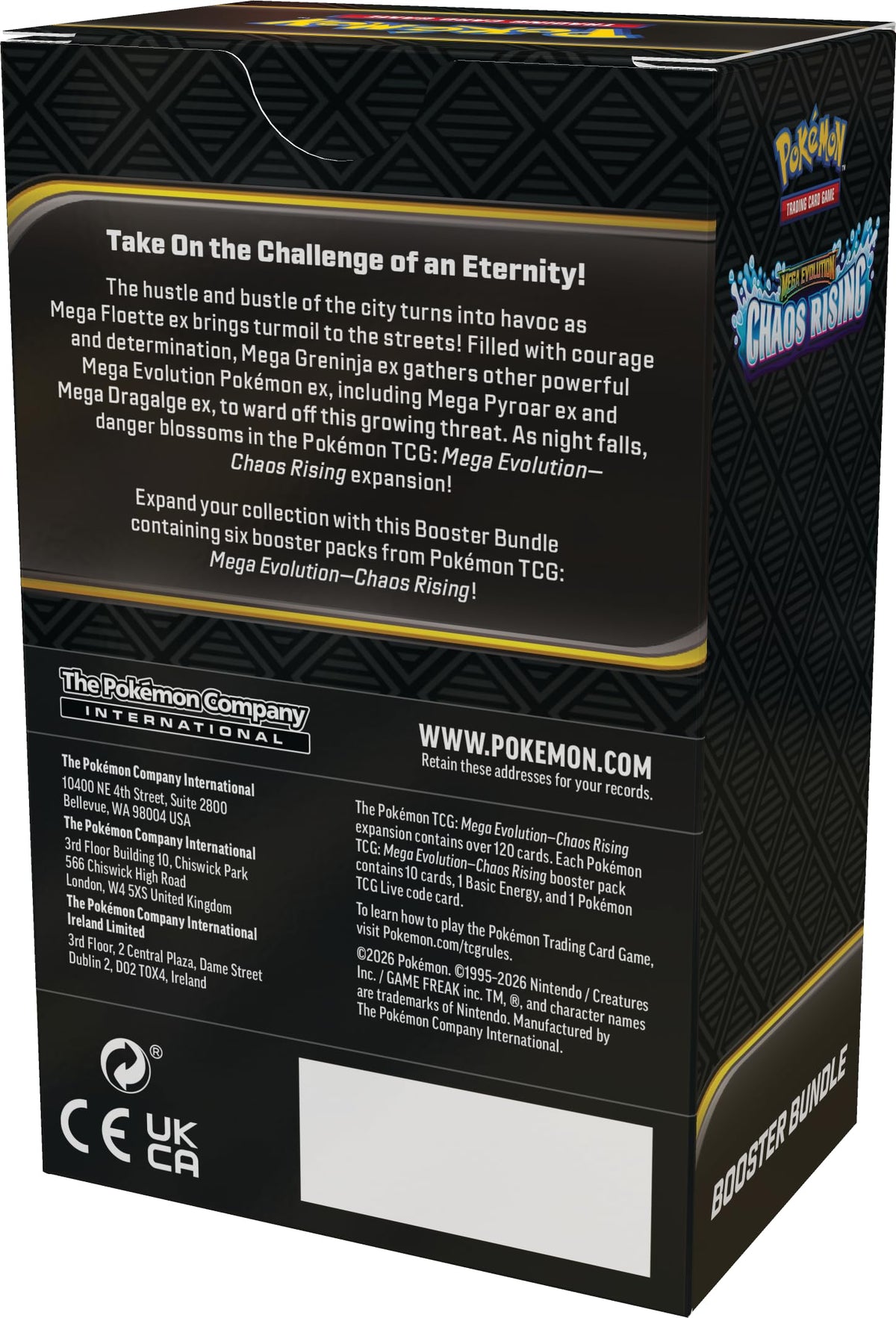 Pokémon TCG: Mega Evolution—Chaos Rising Booster Bundle