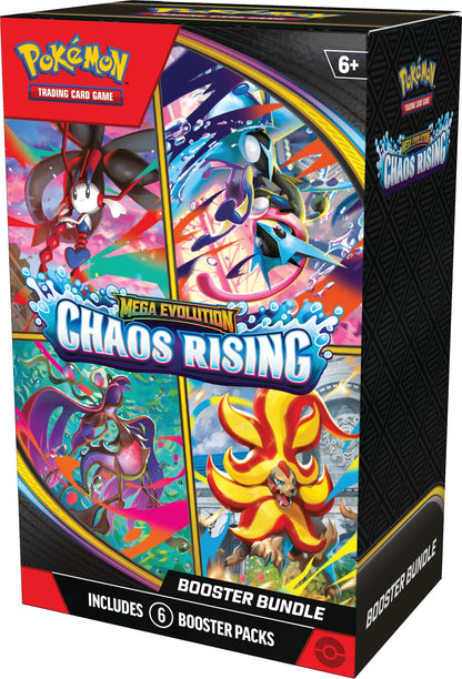 Pokémon TCG: Mega Evolution—Chaos Rising Booster Bundle