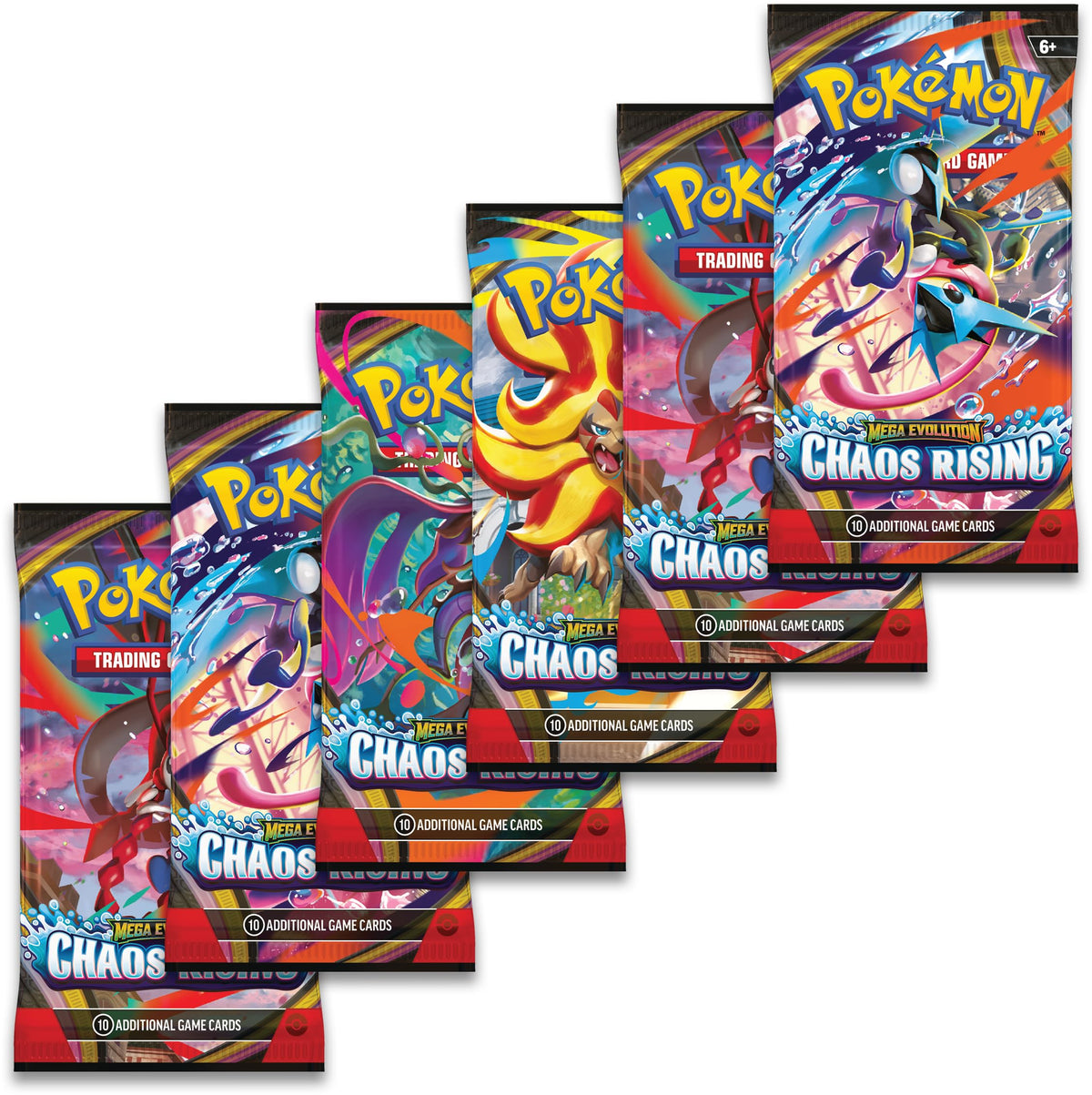 Pokémon TCG: Mega Evolution—Chaos Rising Booster Bundle